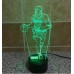 NBA Lakers Kobe Bryant 3D LED Night Light Basketball Player USB Lamp Fan Gifts   222616031373